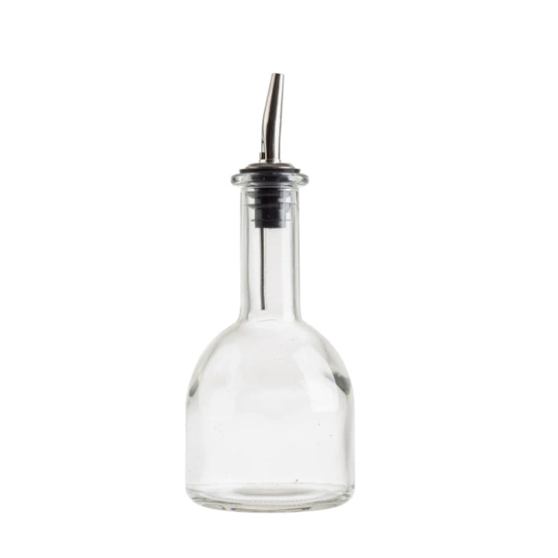 10 oz Glass Bottle w/Pourer