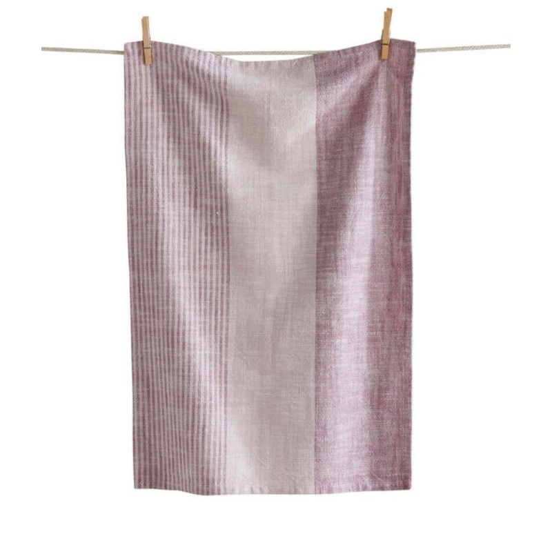 Baha Stripe Dishtowel Lavender
