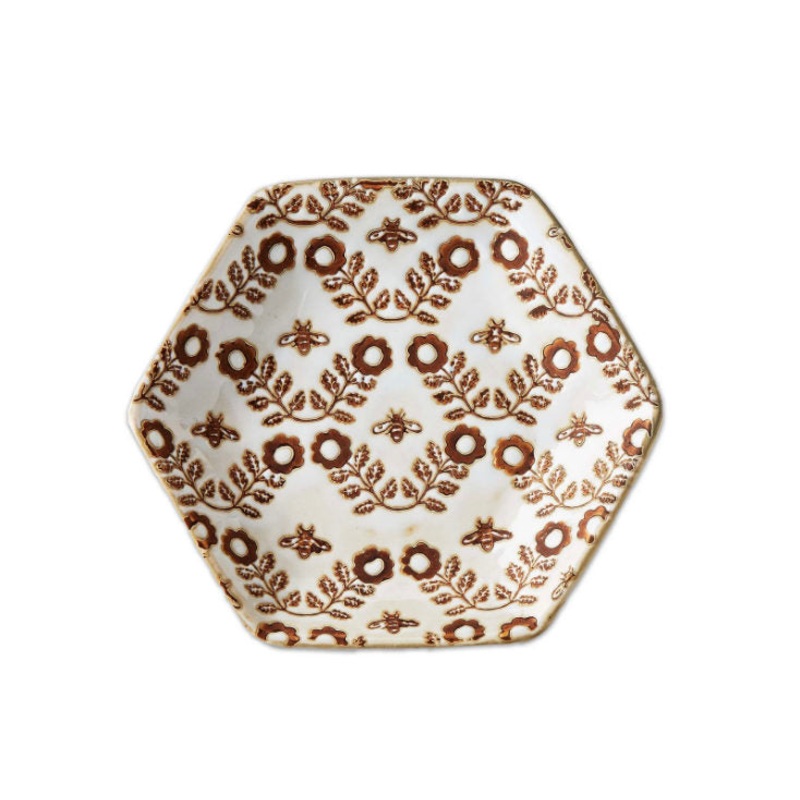 Lavender & Honey Hex Ap Plate