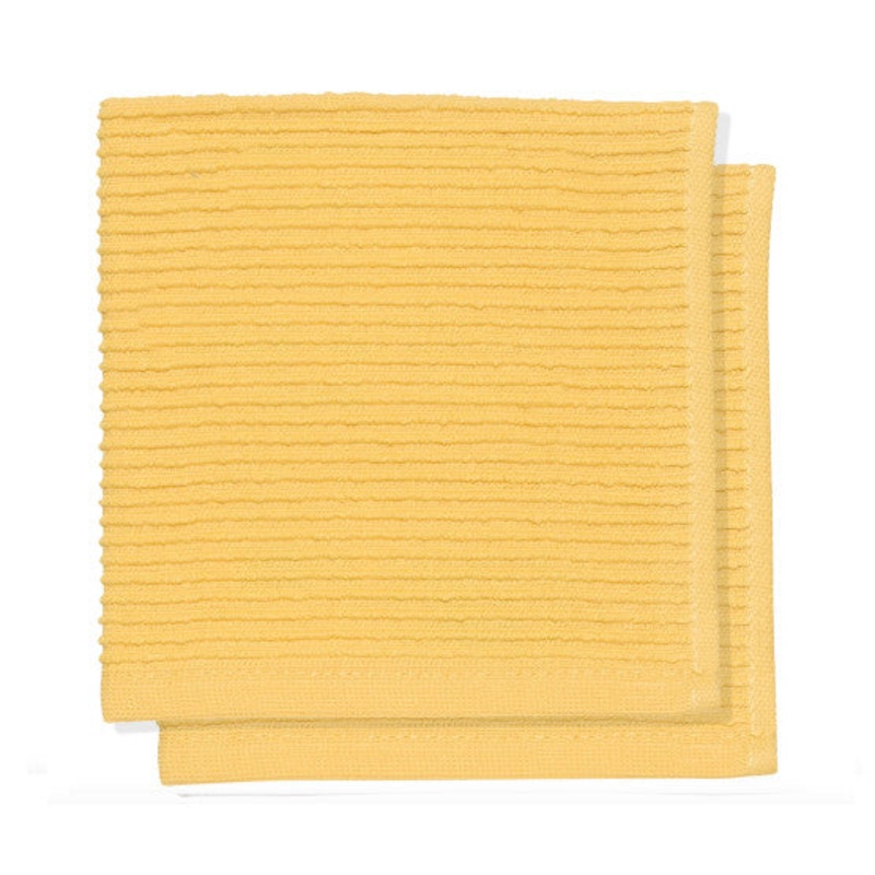 Lemon Ripple Dishcloth 2/set