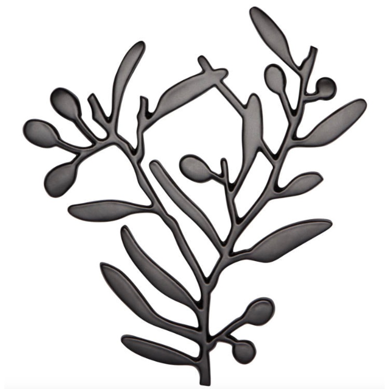 Matte Black Branch Trivet
