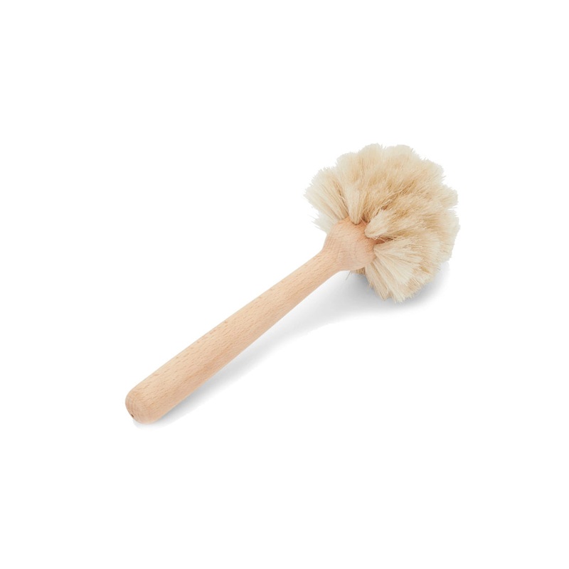 Natural Horsehair Dish Brush