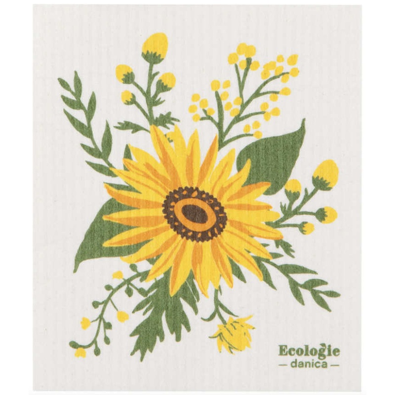 Swedish Dishcloth Sunflower Spender