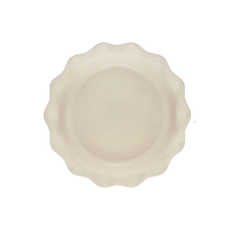 9" Heritage Pie Dish - White