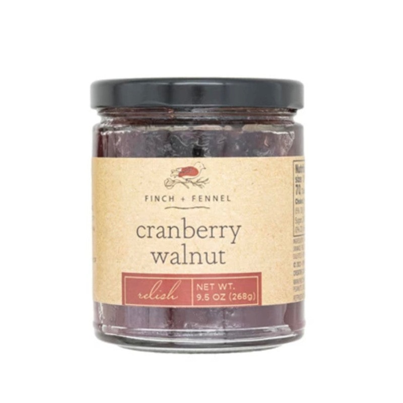 Cranberry Walnut Relish 9.5 oz Jar