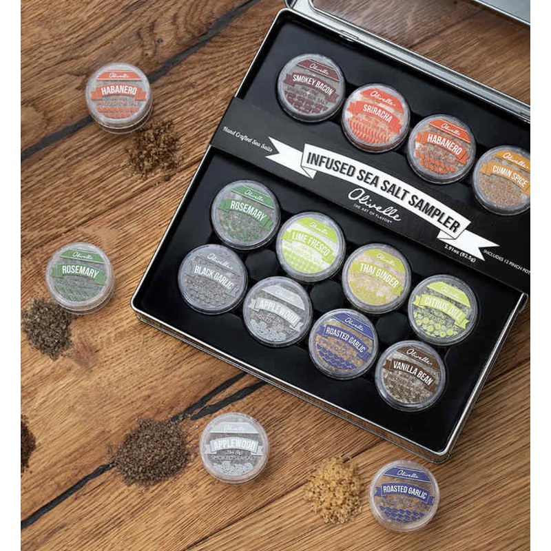 Infused Sea Salt Sampler