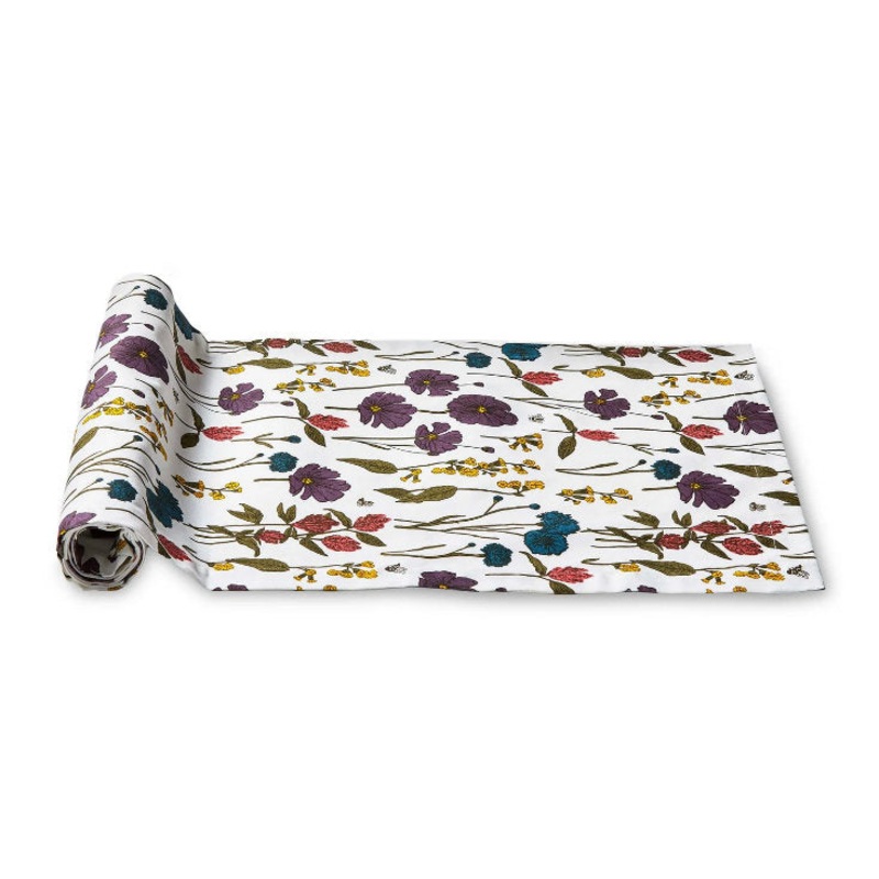 Lav & Honey Bee Flowers Runner