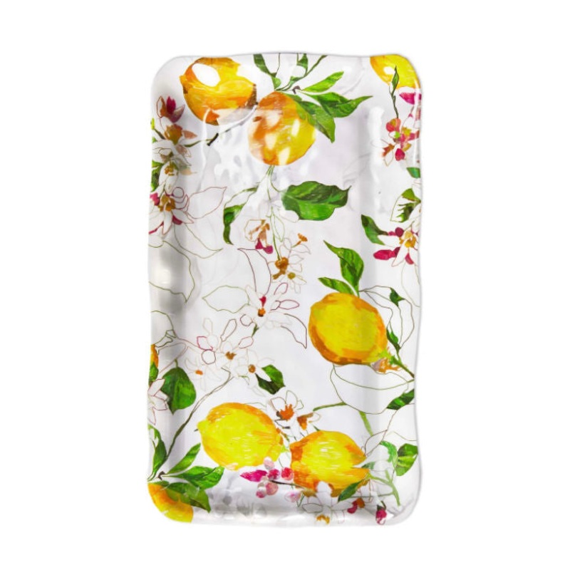 Lemoncello Melamine Rect Platter