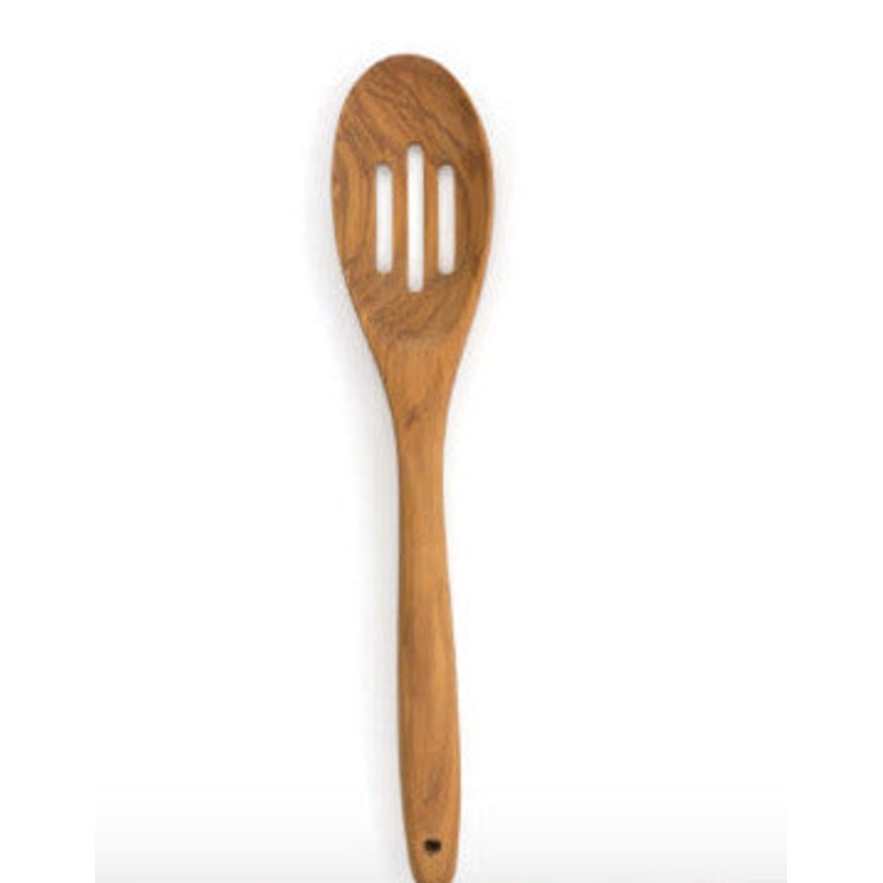Olive Wood Slotted Spoon