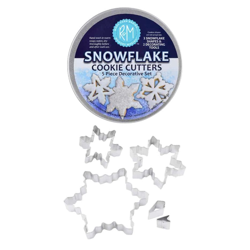 Snowflake Cookie Cutter 5pc Set