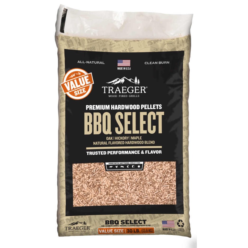 VALUE BAG BBQ SELECT PELLETS 30 LB