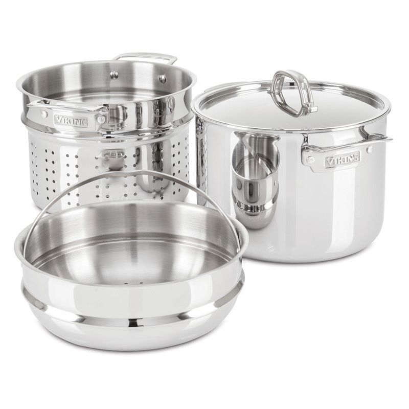 Viking 3 ply 8 QT Multi Pot