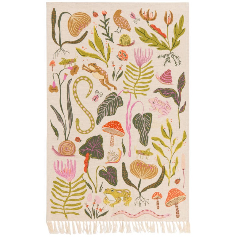 Gardenland Embroidered Towel