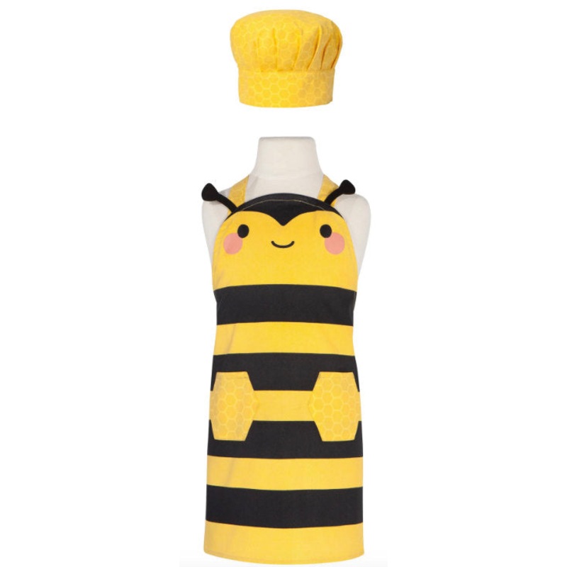 Kids Apron Bumblebee Daydream w/Hat