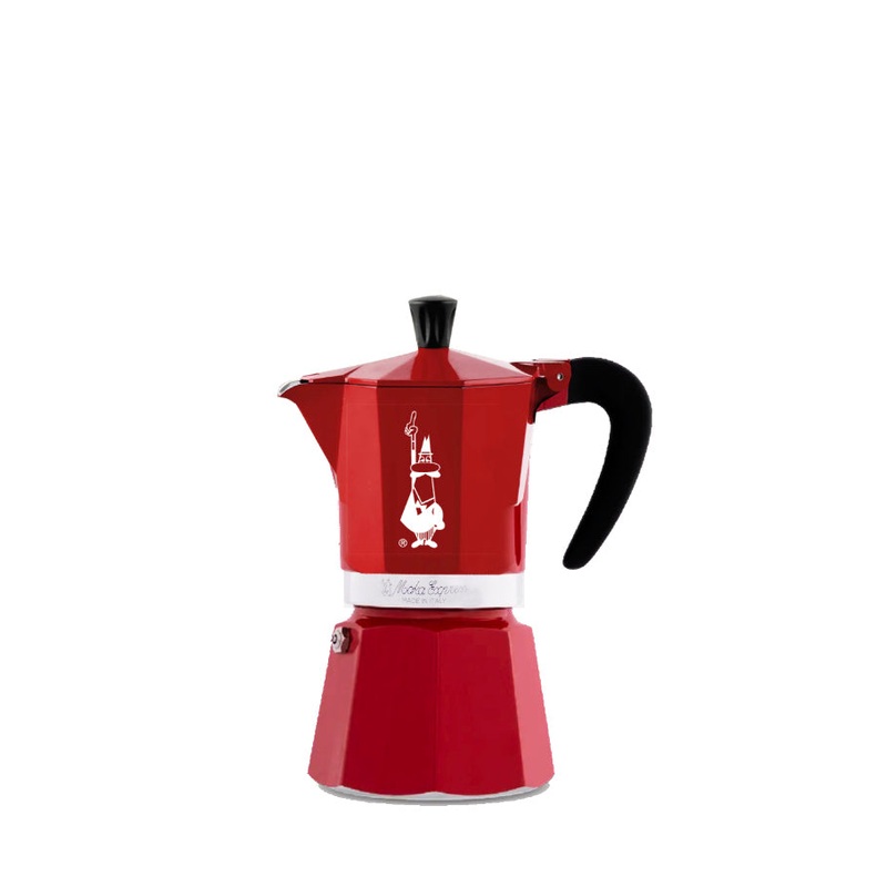 Red 6 Cup  Moka and 2 Mug Set