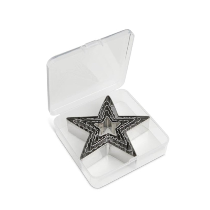 Star Cookie Cutters 5/set
