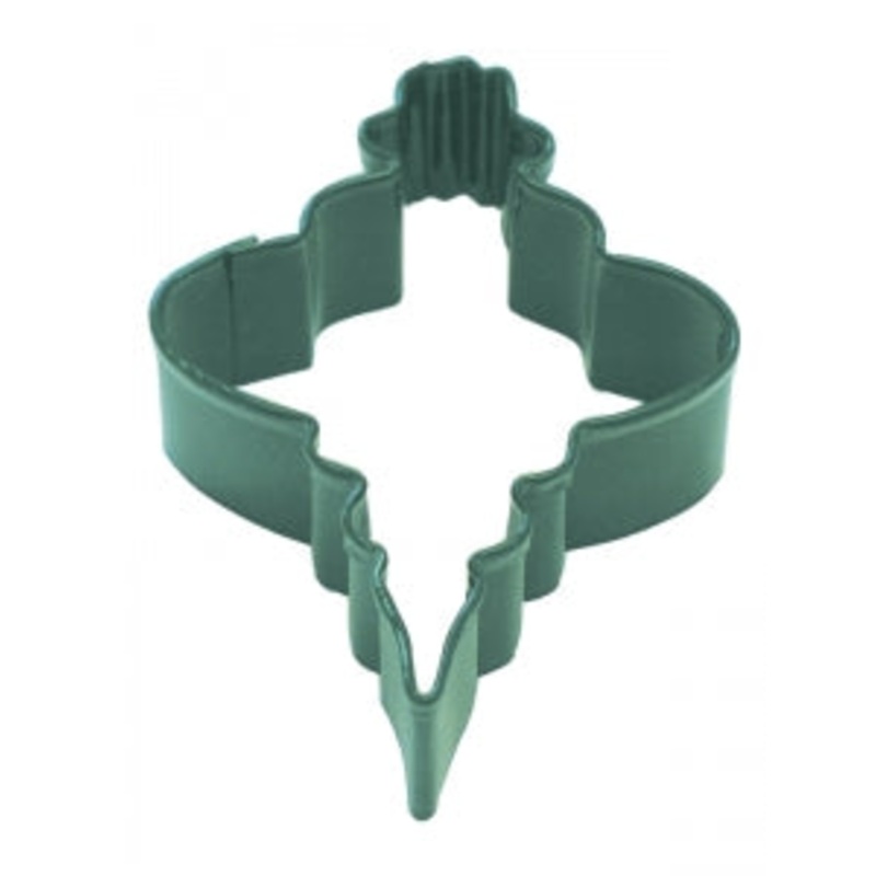 3.5" Green Oval Ornament