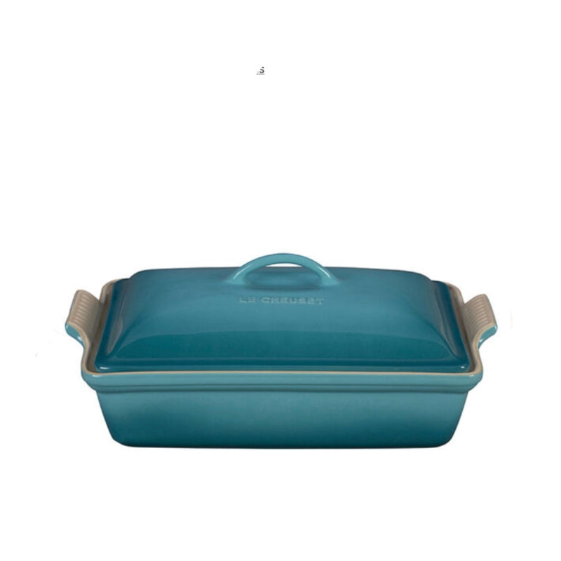 4 qt. (13" x 9") Heritage Covered Rectangular Casserole - Caribbean