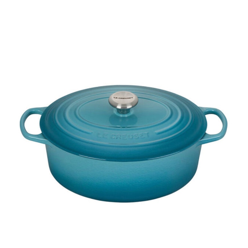 6.75 qt. Signature Oval Dutch Oven - Caribbean