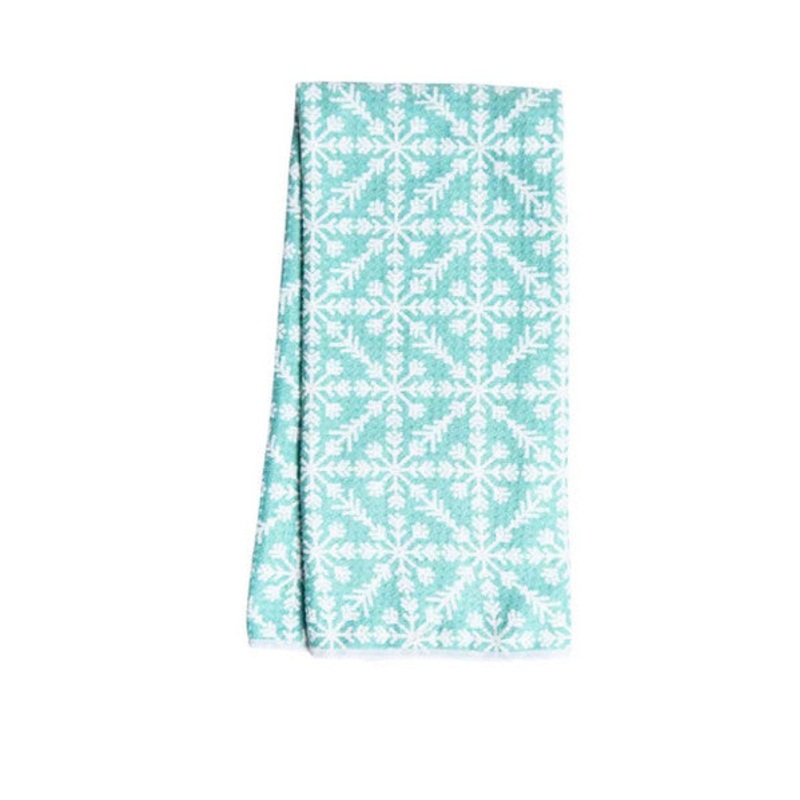 Anywhere Towel Arctic Snowflake Turq