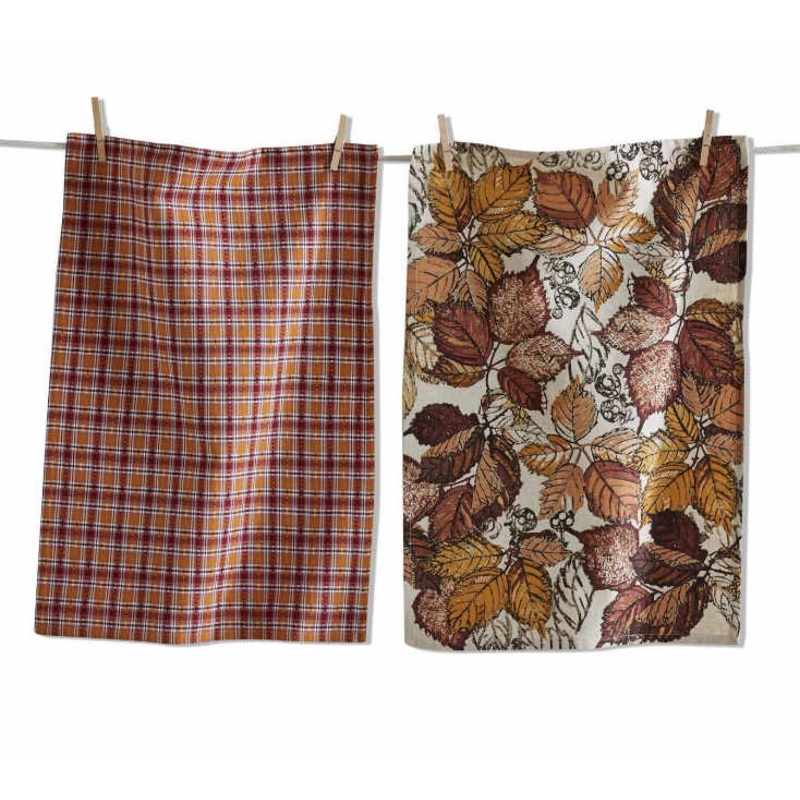 Gathering Leaves Towel S/2