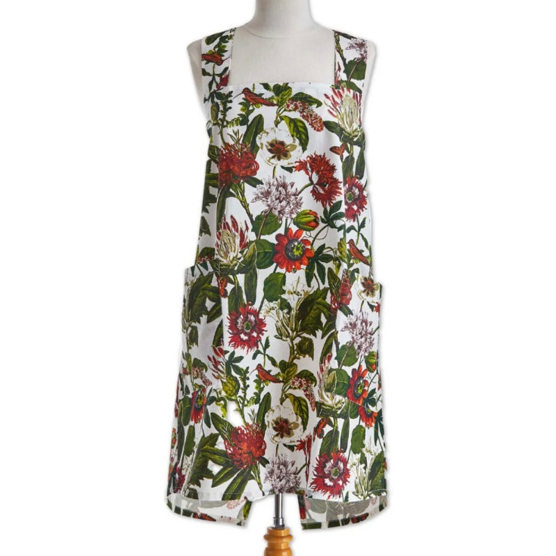 In The Garden Botanical Apron