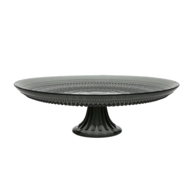 Jupiter Storm Large Cake Stand 13x13x4.3"