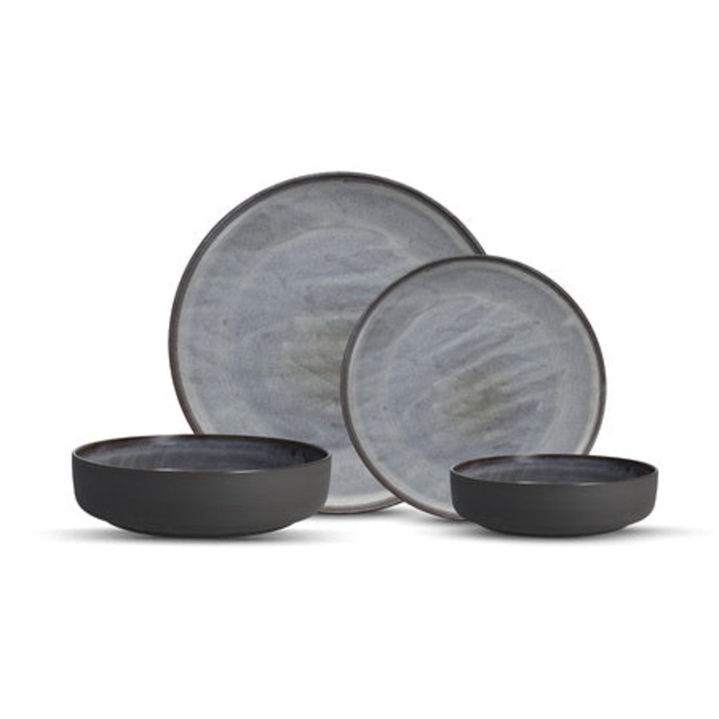 Northern Lights Borealis Silt 16pcs Place Setting
