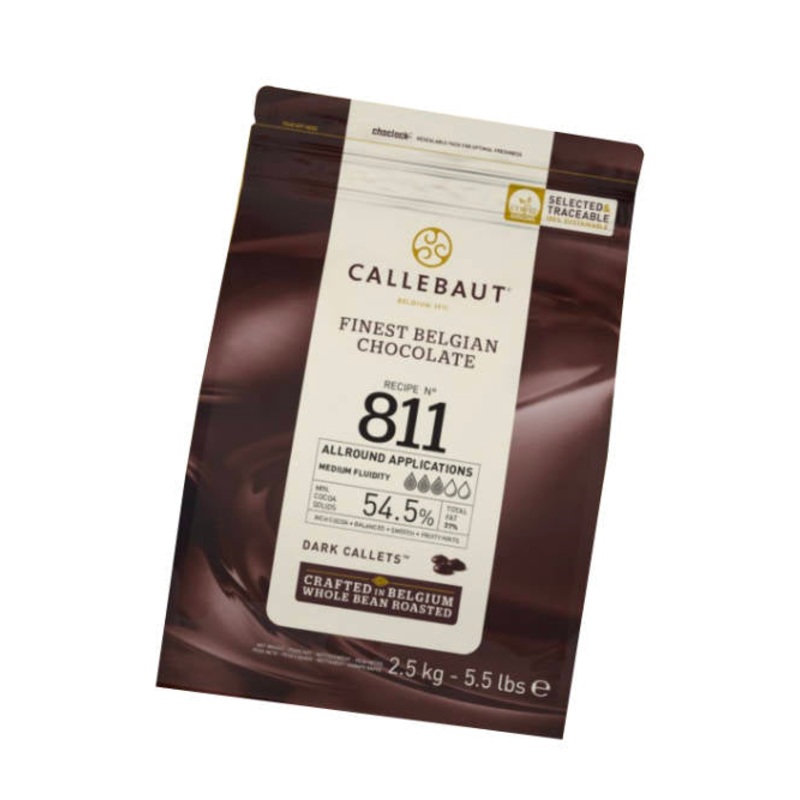 5.5 Lb Bag Dark Semi-Sweet Chocolate Callets