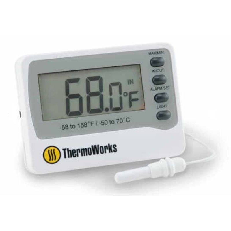Digital Fridge/Freezer Thermometer with Probe