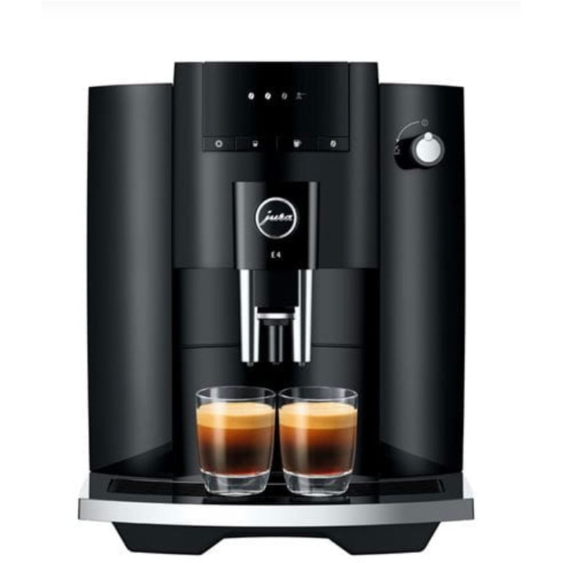 E4 Piano Black Espresso Machine