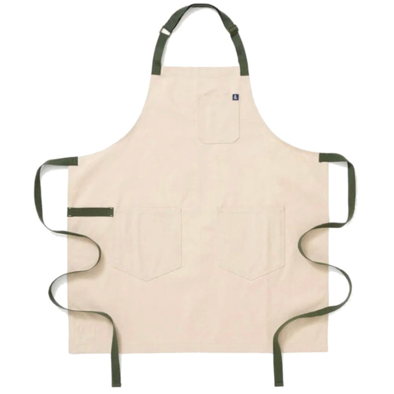 Sage White Essential Apron