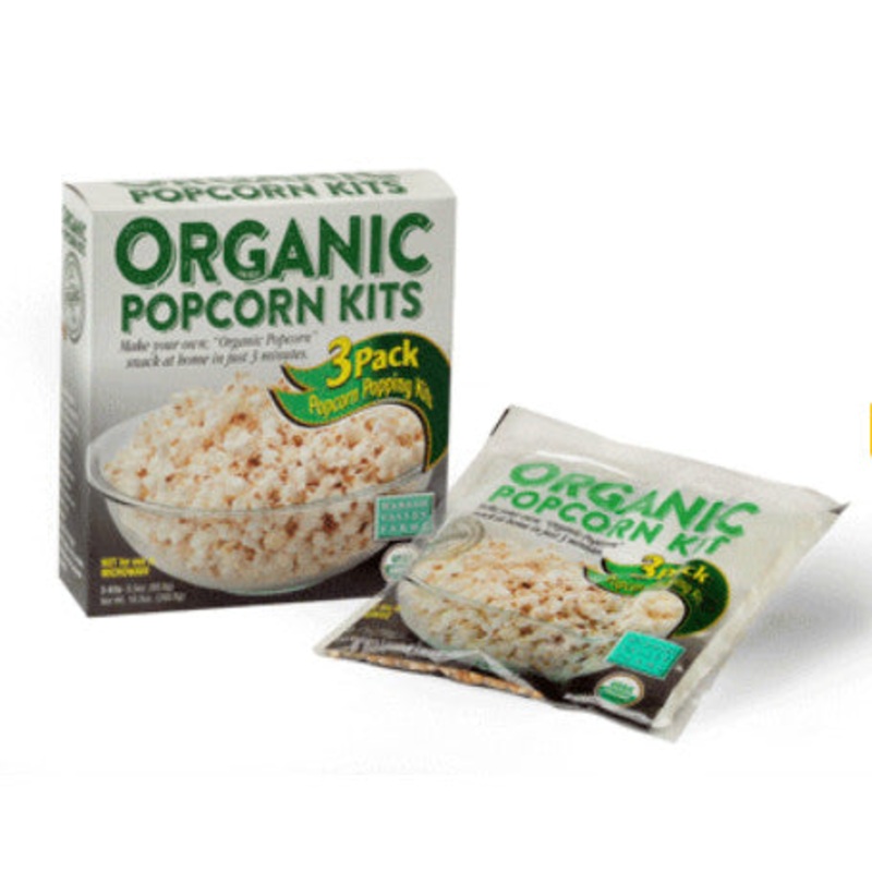 3 Pack Organic Popping Kit