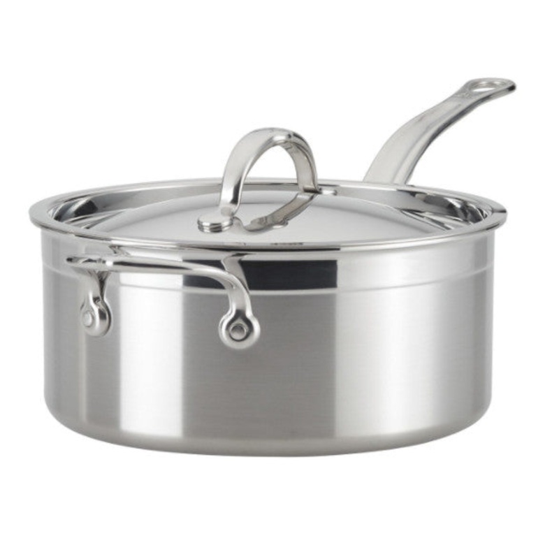 4 Qt ProBond Covered Saucepan w/ Helper Handle