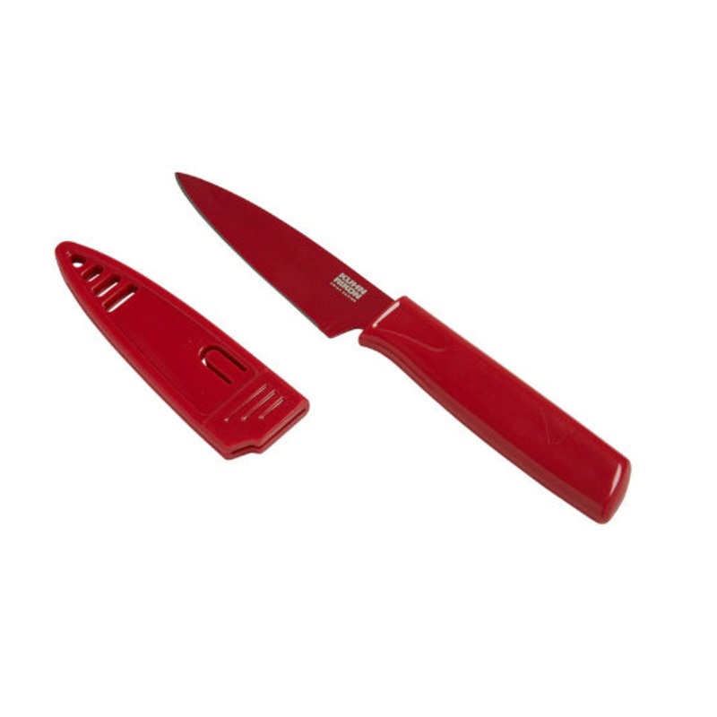 4 Red Paring Knife