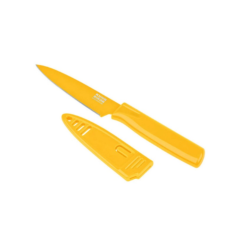 4 Yellow Paring Knife