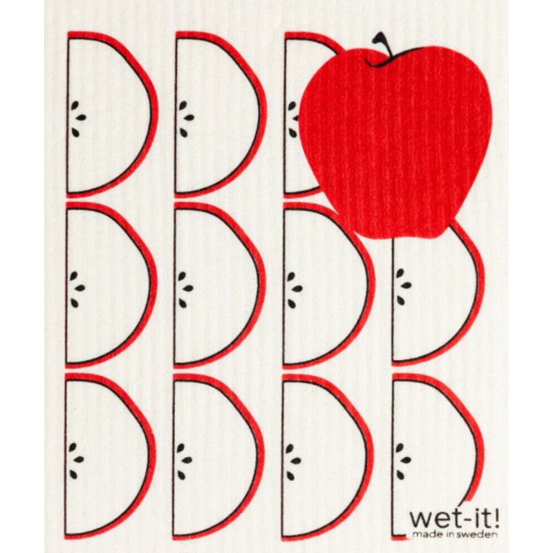 Apples Swedish Dishcloth