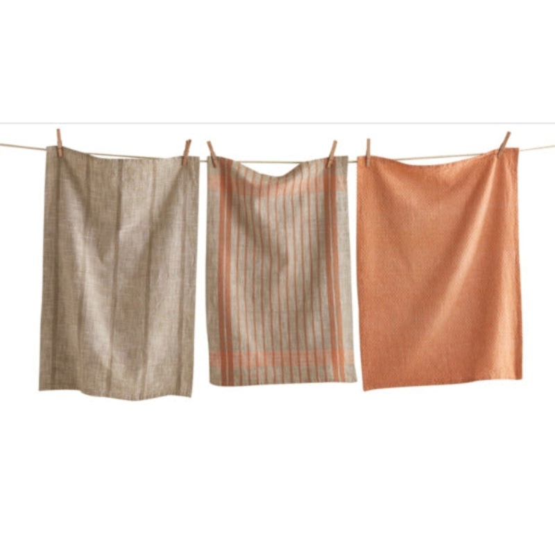 ENDLESS SUMMER WOVEN DT SET/3 CORAL