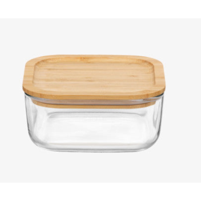 FRIGOVERRE 6X6 SQUARE GLASS CONTAINER
