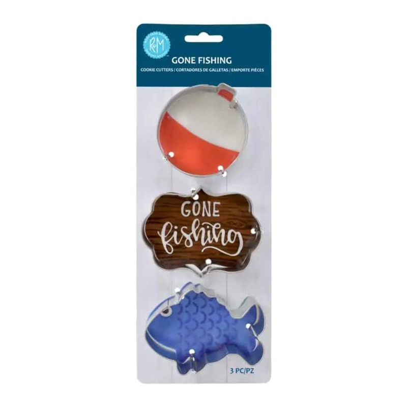 Gone Fishing 3 pc Cutter Set