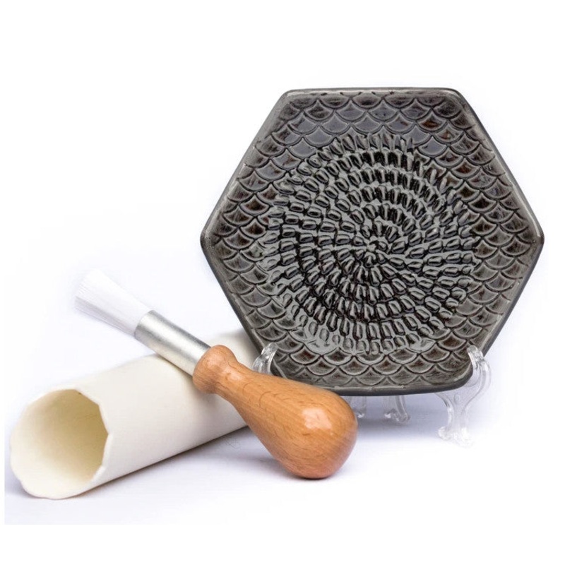 Gray Grate Plate