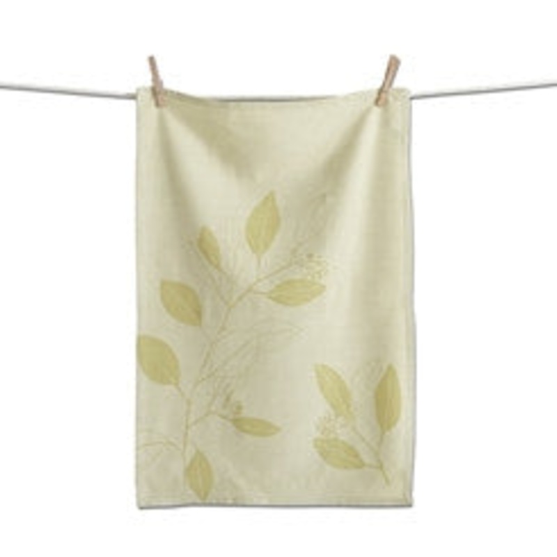 GREEN EUCALYPTUS TOWEL