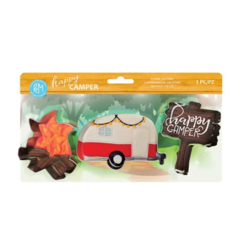 Happy Camper 3 pc Cutter Set
