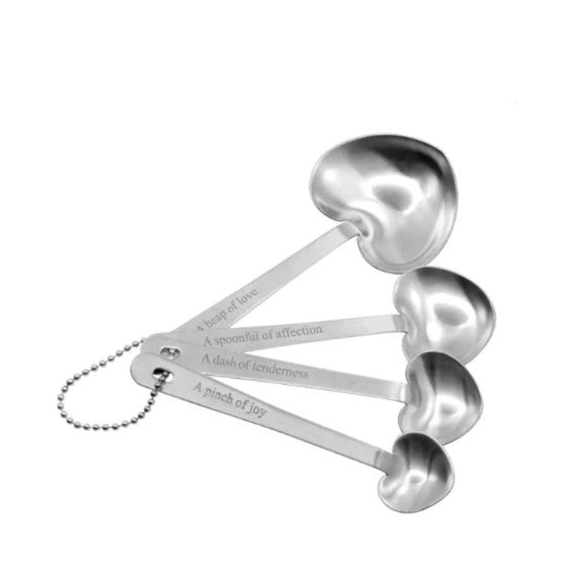 Heart Measuring Spoon Set