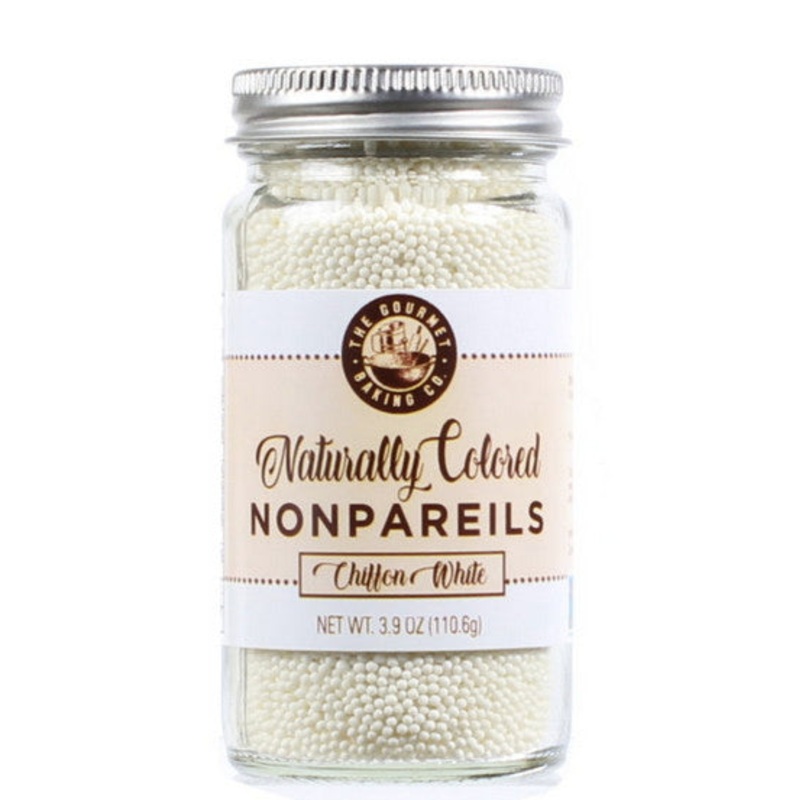 Natural White Chiffon NonPareiles 3.9 oz