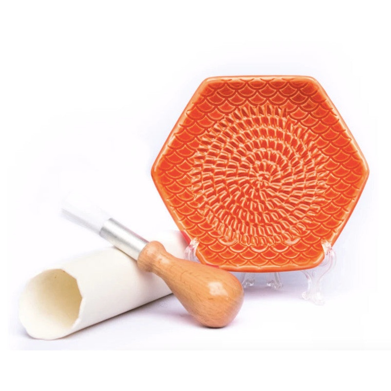 Orange Grate Plate