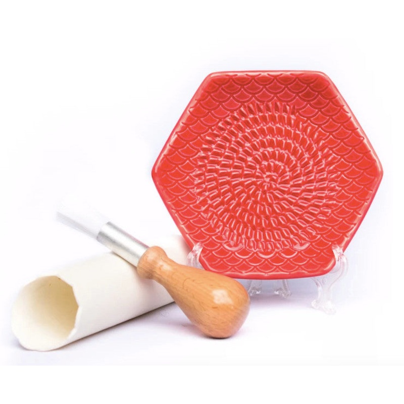 Red Grate Plate