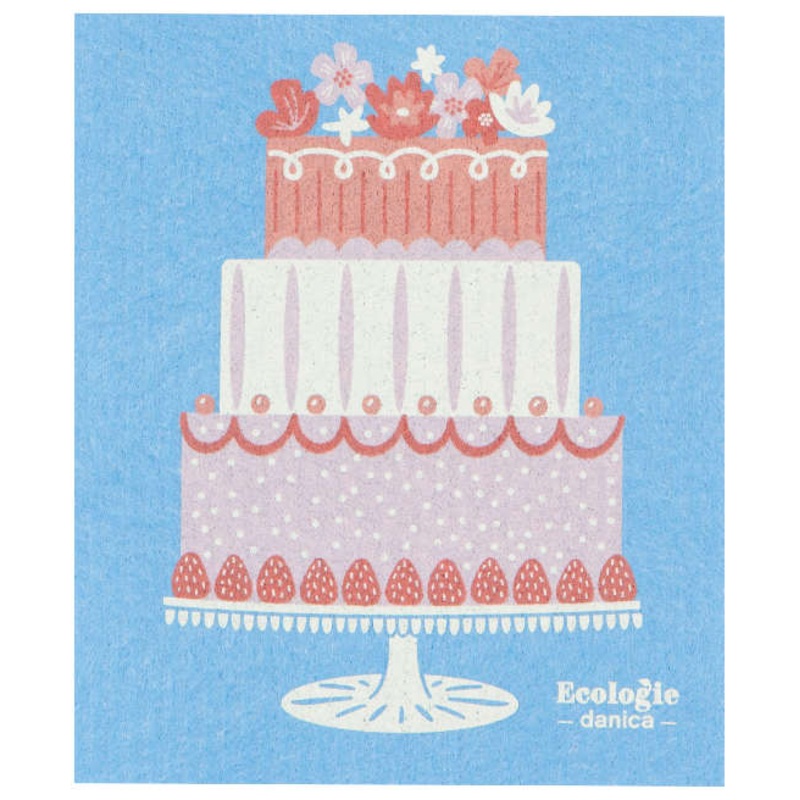 Swedish Dishcloth Tower Cake