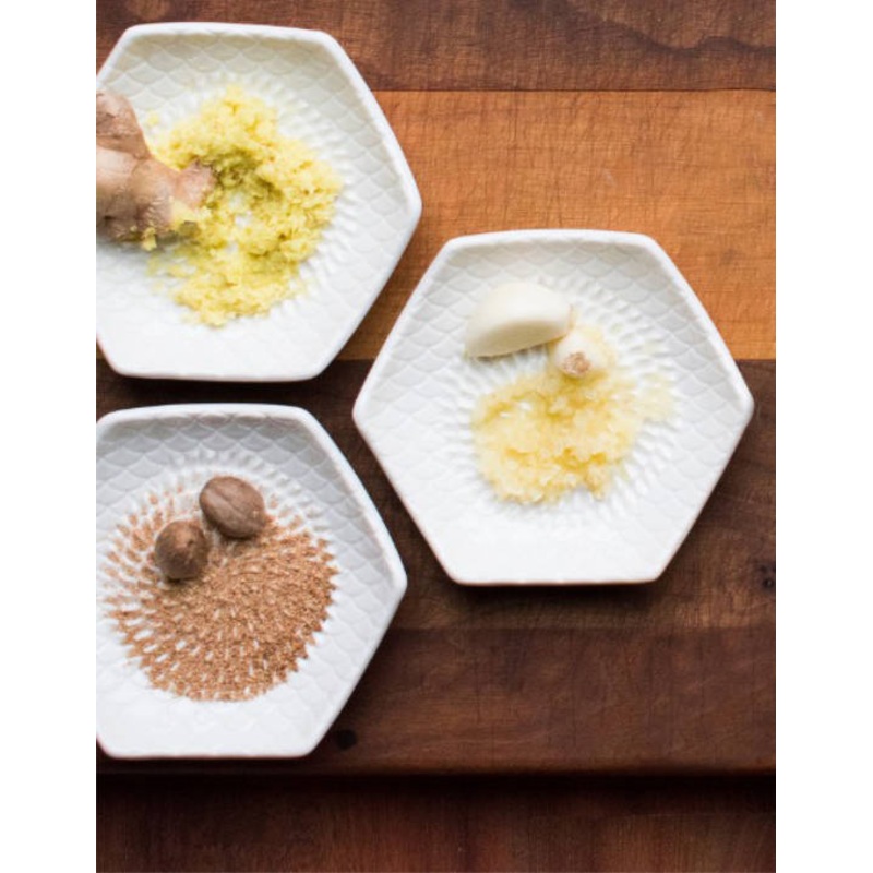 White Grate Plate