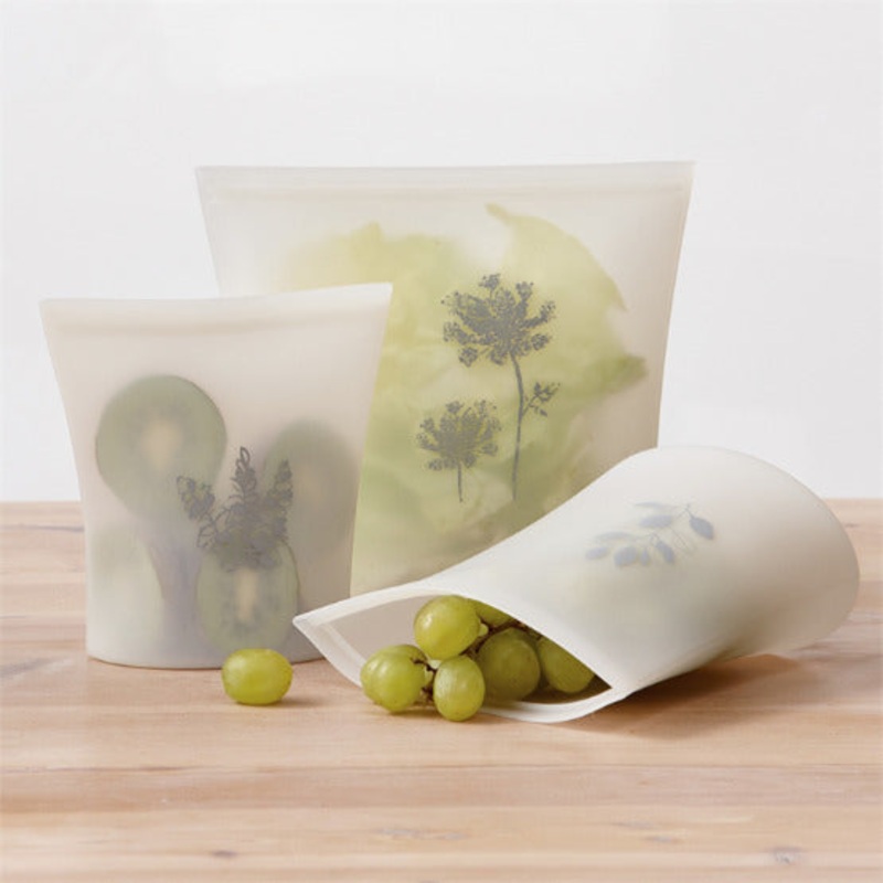 WHITE MULTI REUSABLE SILICONE BAG S3
